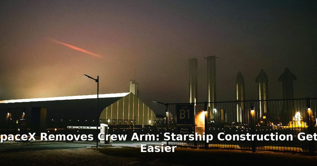 SpaceX crew arm removal - home improvement article image 1