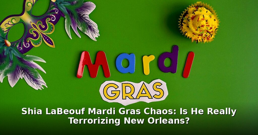 Shia LaBeouf Mardi Gras - lifestyle article image 1