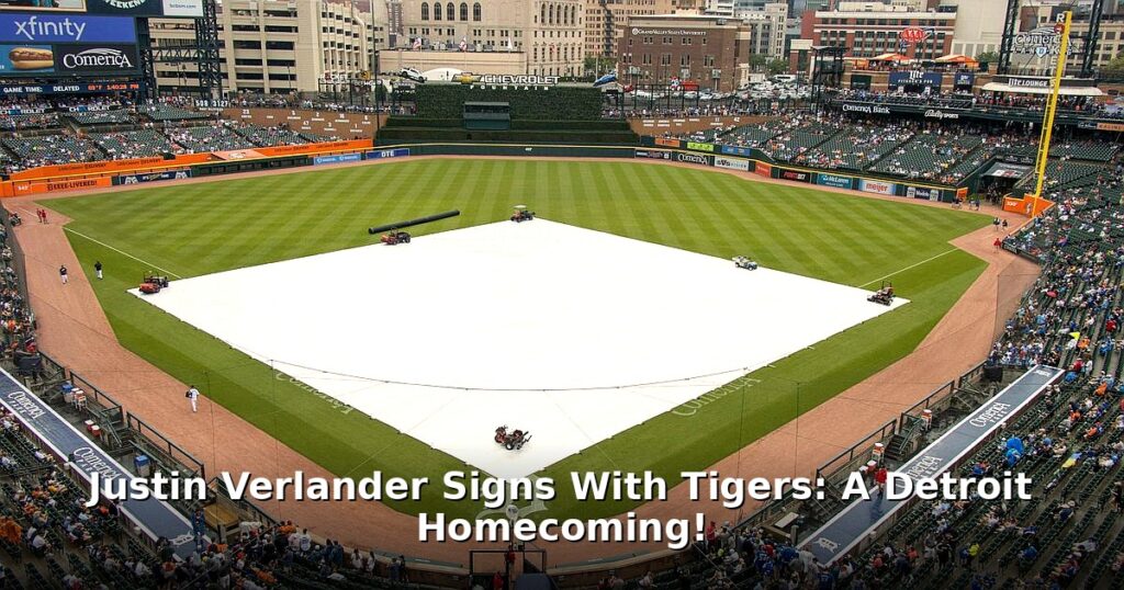 Justin Verlander Signs With Tigers - sport article image 1