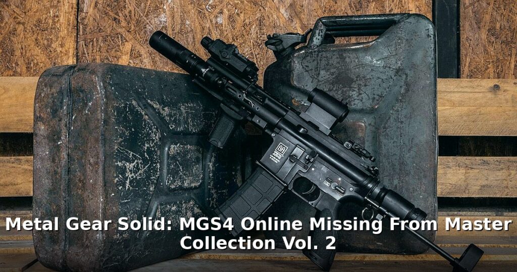 Metal Gear Online - tech article image 1