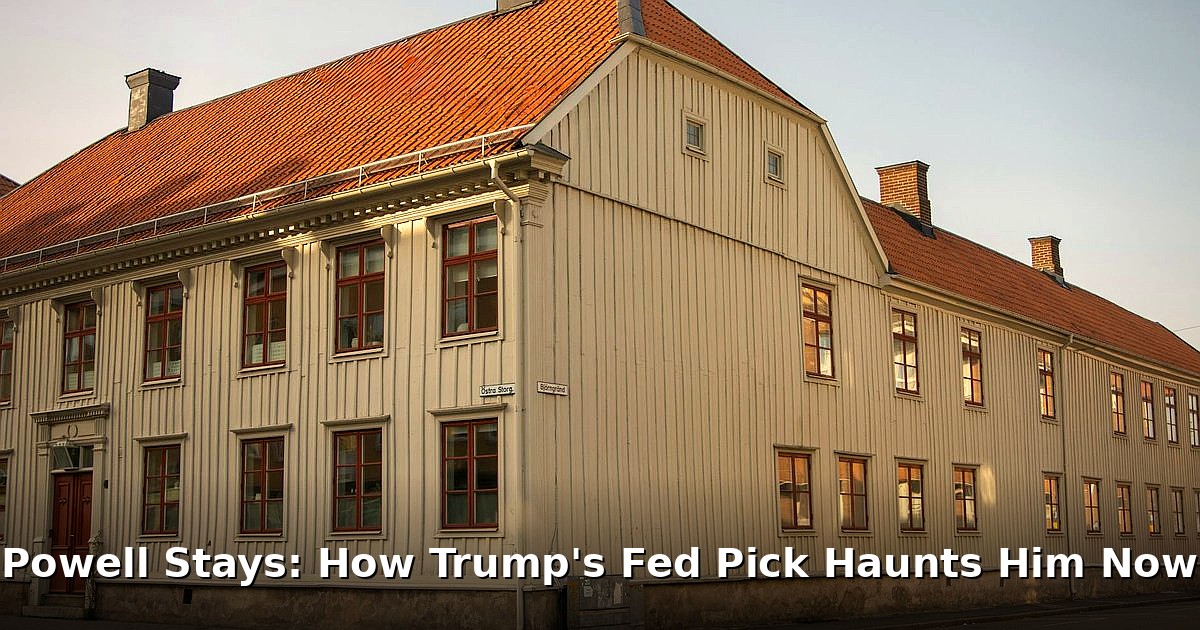 Trump Powell - finance article image 1