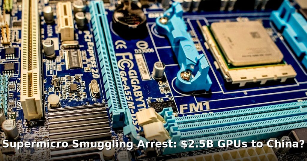 Supermicro smuggling - finance article image 1