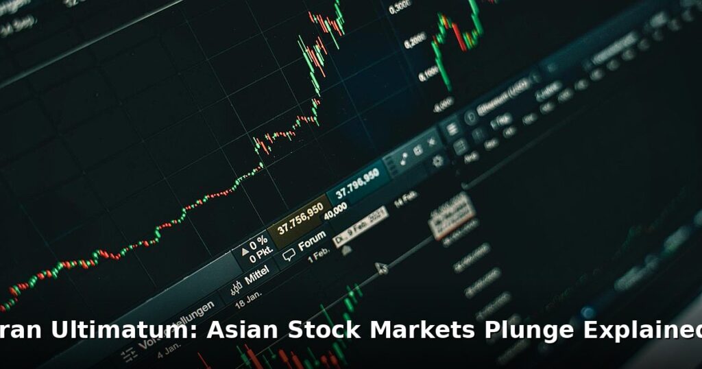 Asian stock markets plunge - finance article image 1
