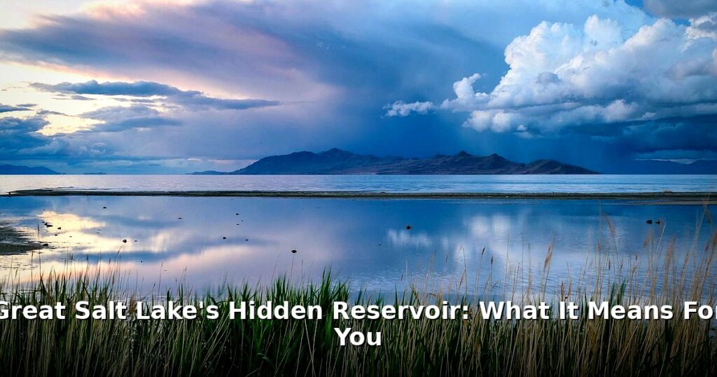 Great Salt Lake's hidden reservoir - home improvement article image 1