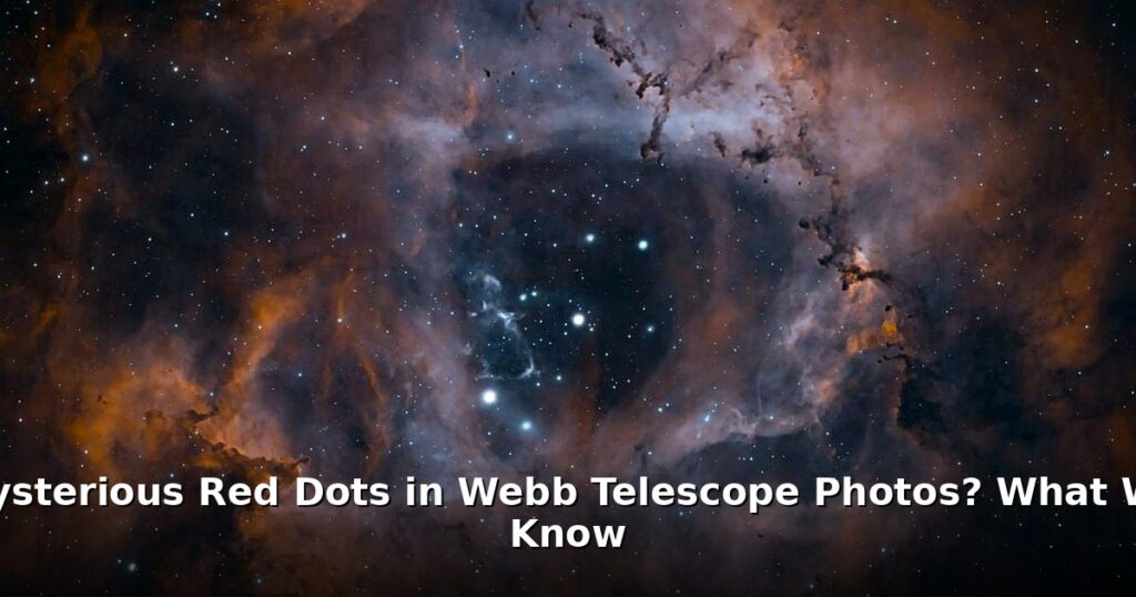red dots in Webb telescope photos - home improvement article image 1