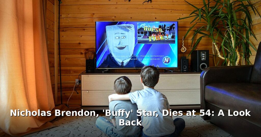 Nicholas Brendon dies - lifestyle article image 1