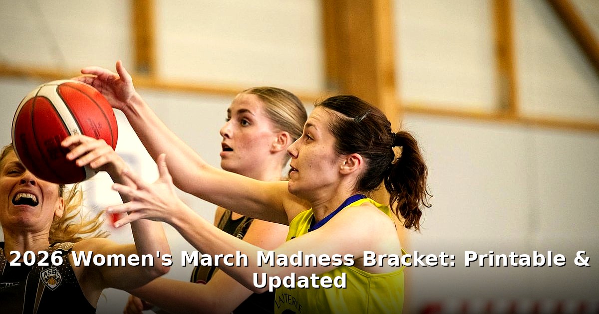 2026 women's march madness bracket - sport article image 1