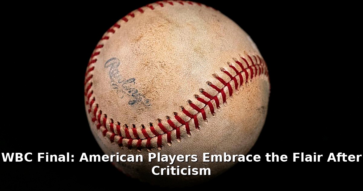 WBC final - sport article image 1