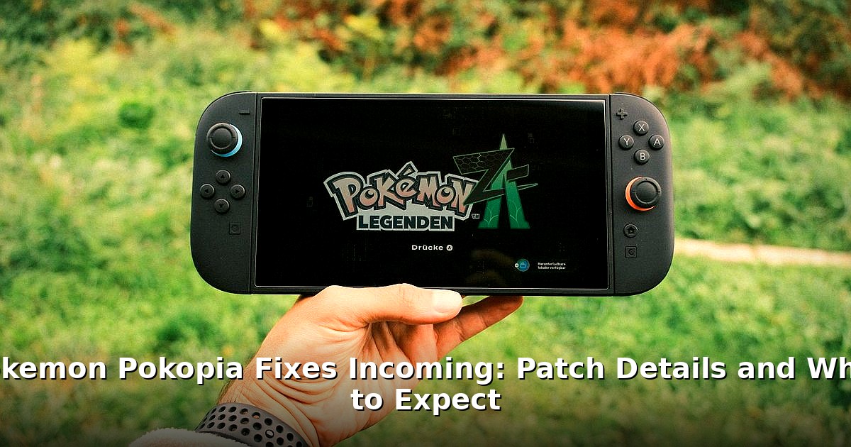 Pokemon Pokopia fixes - tech article image 1