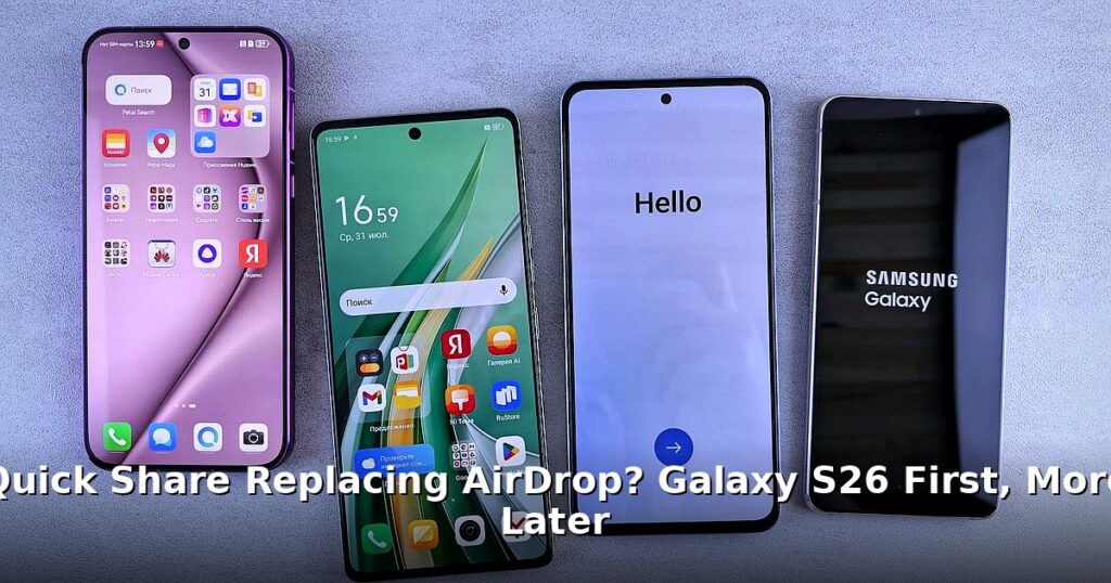 Quick Share replacing AirDrop - tech article image 1