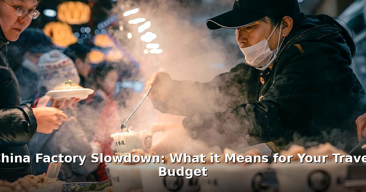 China factory slowdown - travel article image 1