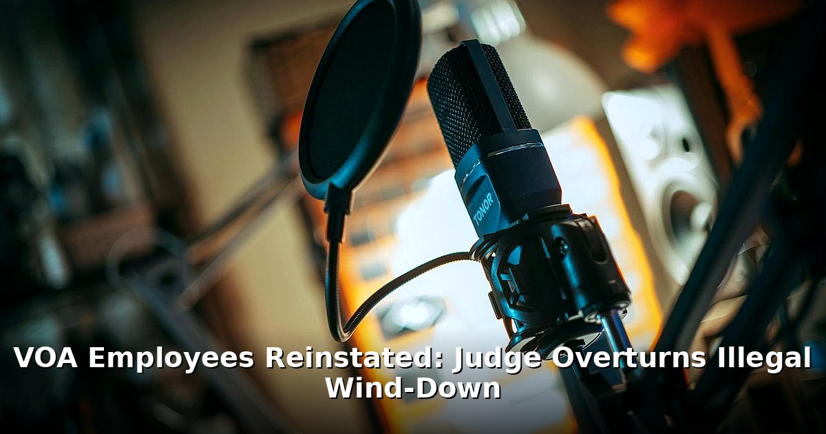 VOA employees reinstated - travel article image 1