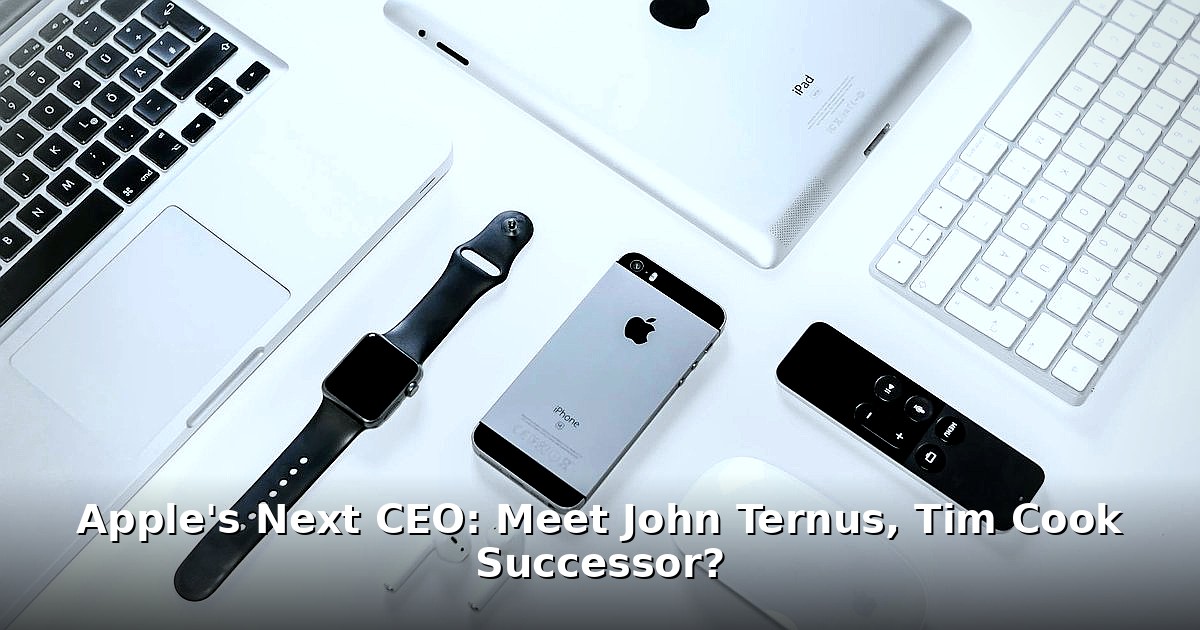 John Ternus Apple CEO - finance article image 1