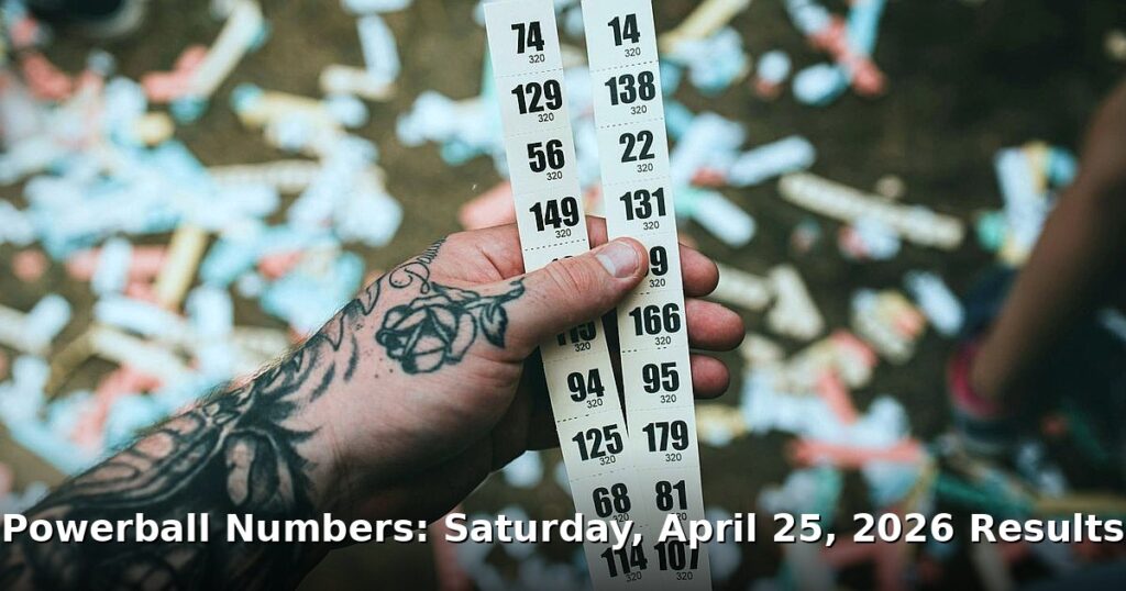 Powerball numbers - finance article image 1