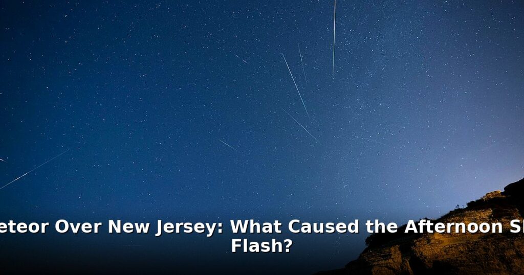 meteor over New Jersey - home improvement article image 1