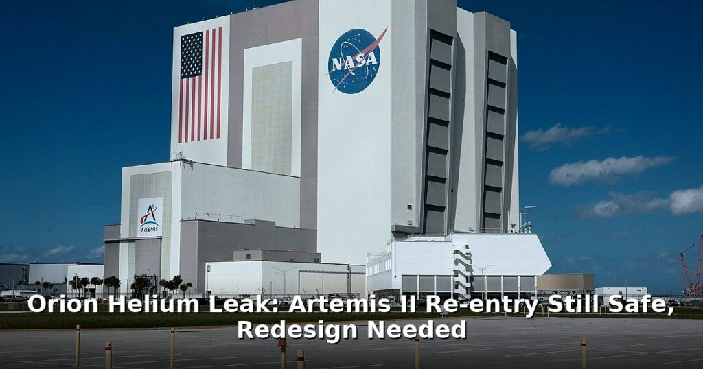 Orion helium leak - home improvement article image 1
