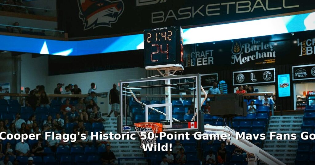 Cooper Flagg 50 point game - sport article image 1