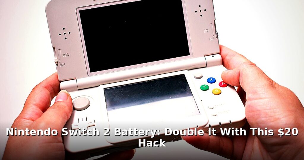 Nintendo Switch 2 battery - tech article image 1