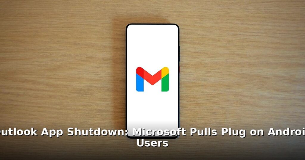 Outlook app shutdown - tech article image 1