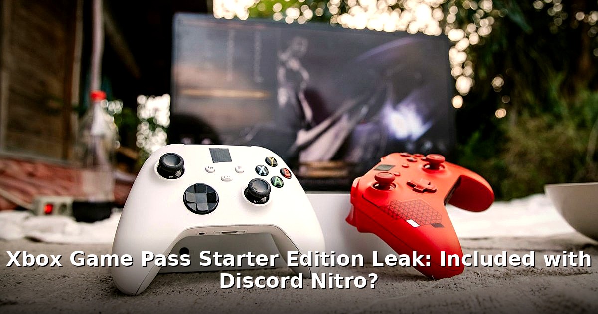 Xbox Game Pass Starter Edition - tech article image 1