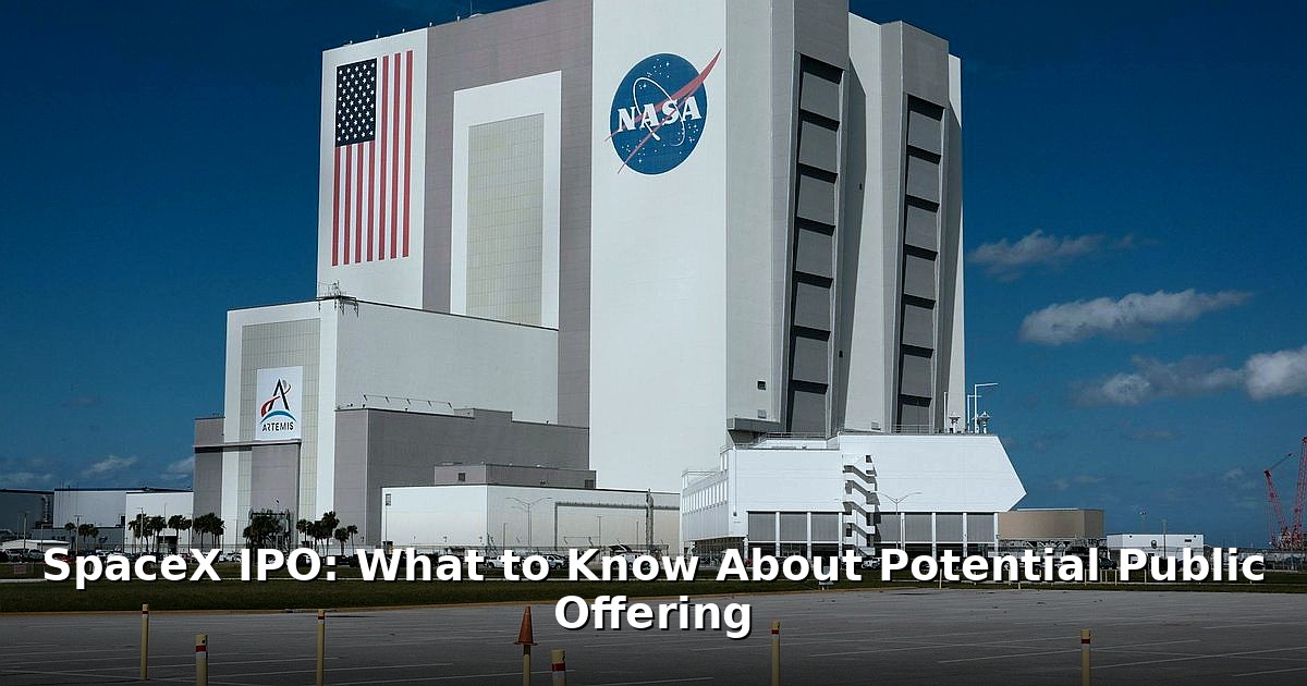 SpaceX IPO - finance article image 1