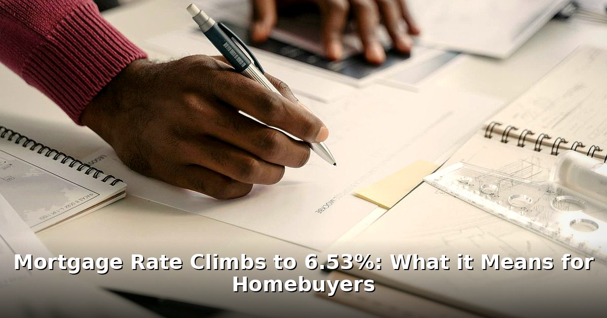 US mortgage rates - finance article image 1