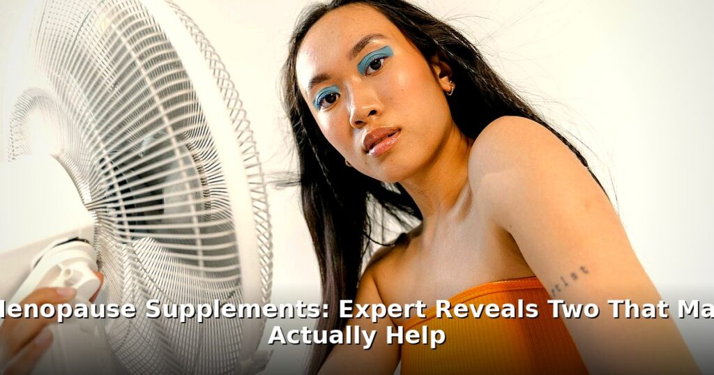 menopause supplements - health article image 1