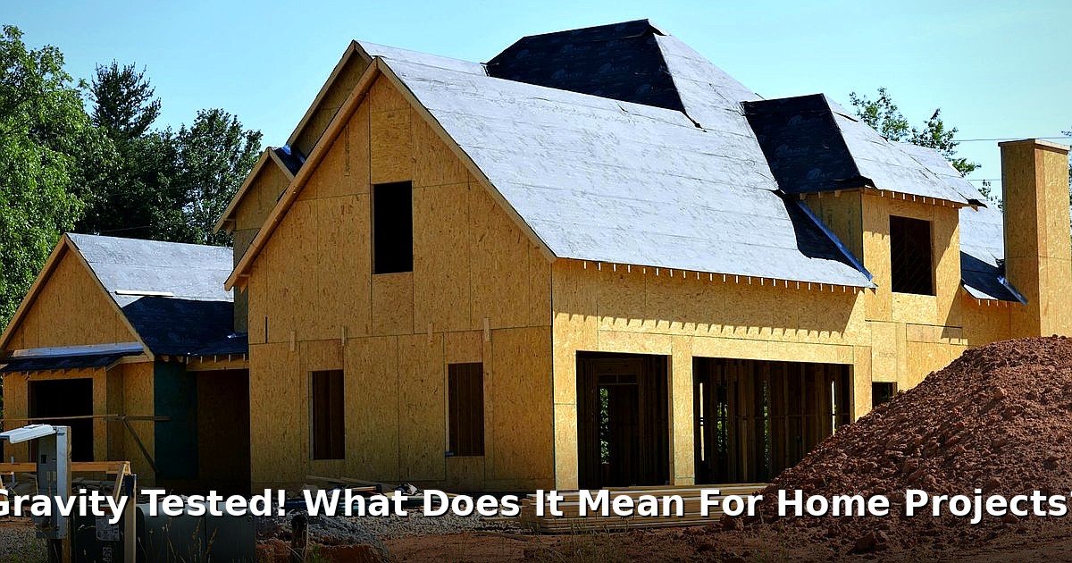 Newton's Law of Gravity - home improvement article image 1