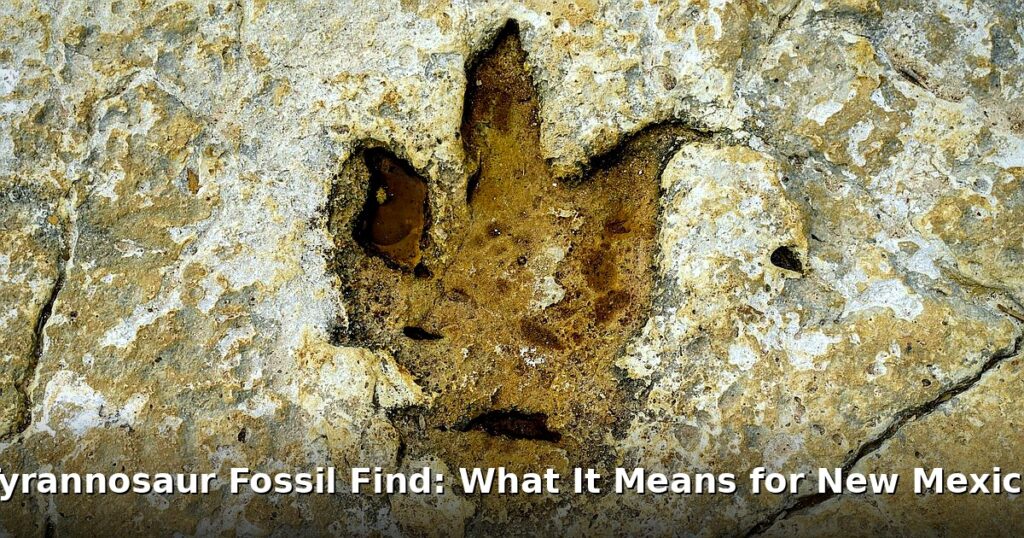 Tyrannosaur fossil - home improvement article image 1