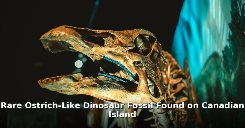 ostrich-like dinosaur fossil - home improvement article image 1