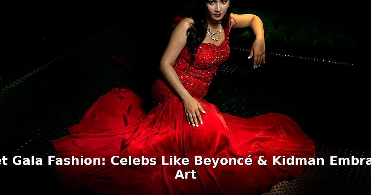 Met Gala fashion - lifestyle article image 1