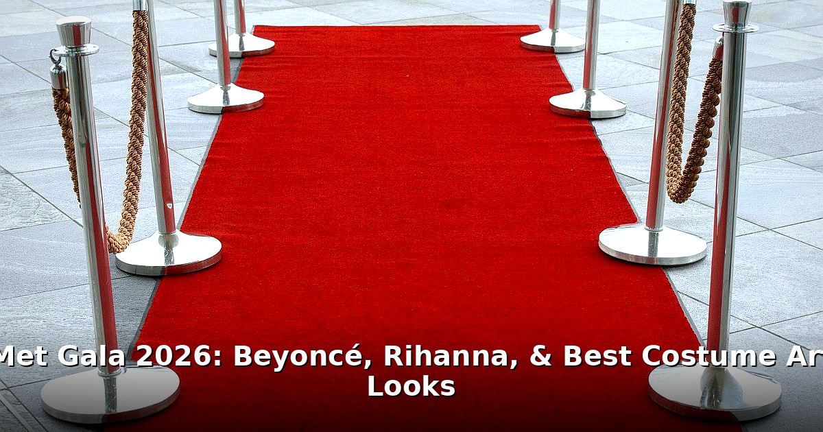 Met Gala 2026 - lifestyle article image 1
