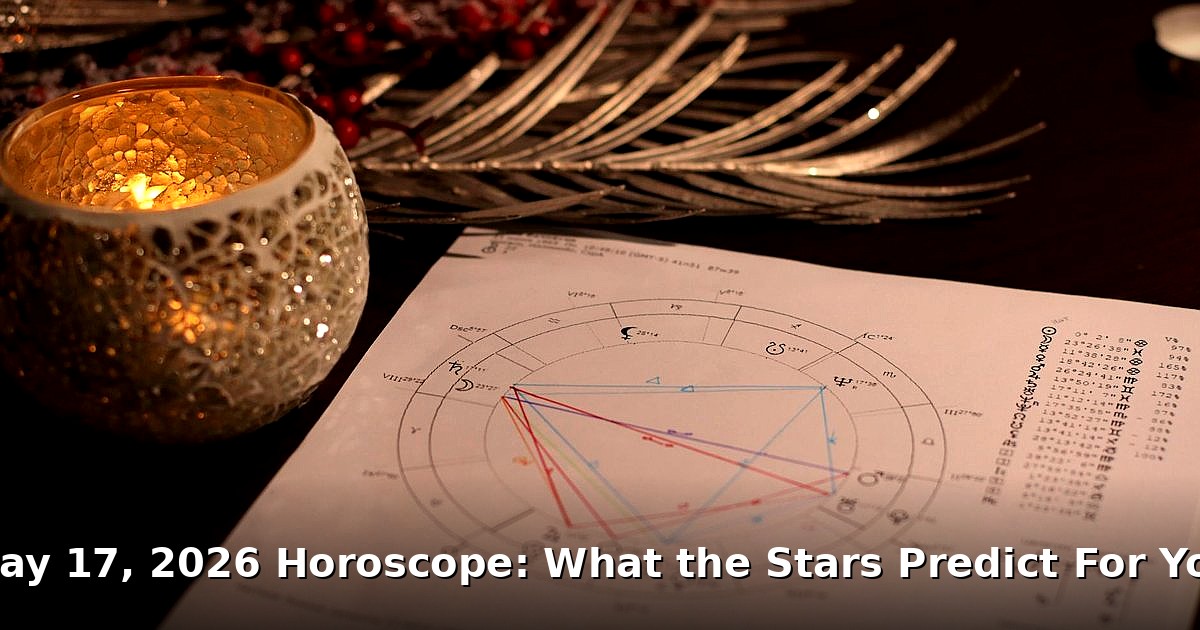 May 17, 2026 horoscope - lifestyle article image 1