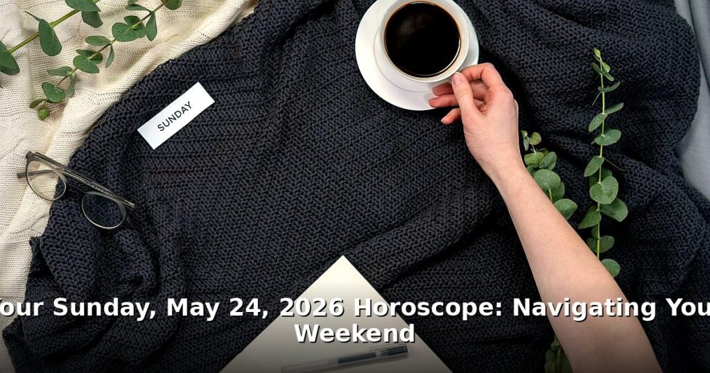 horoscope Sunday May 24 2026 - lifestyle article image 1