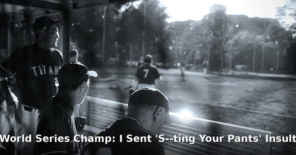's--ting your pants' insult - sport article image 1