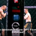 UFC flyweight title - sport article image 1