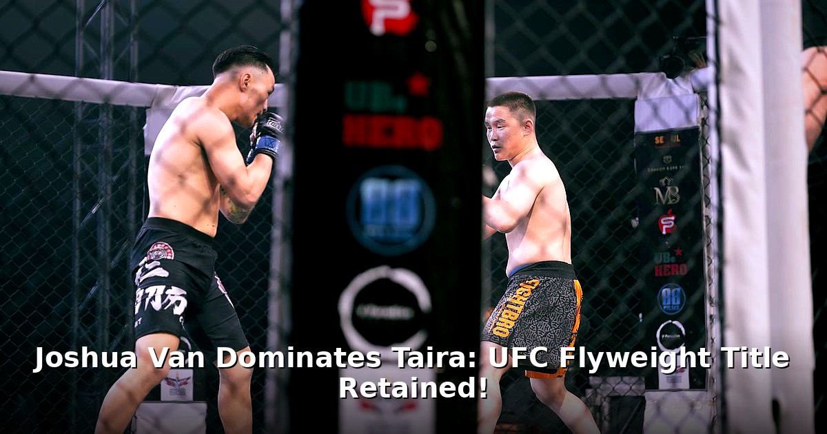 UFC flyweight title - sport article image 1