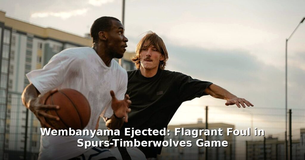 Wembanyama ejected - sport article image 1