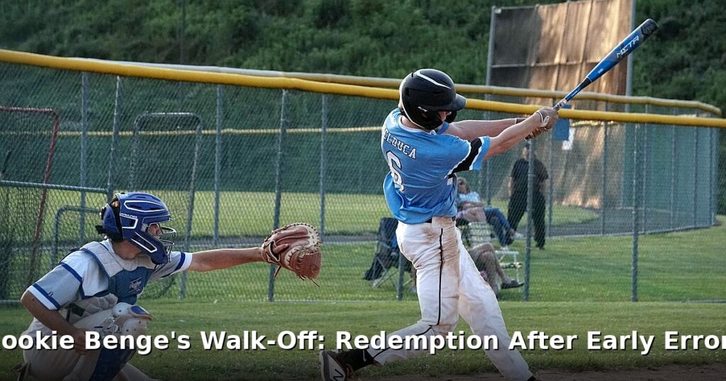 Benge walk-off - sport article image 1