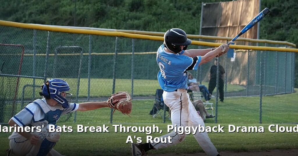 Mariners bats break through - sport article image 1