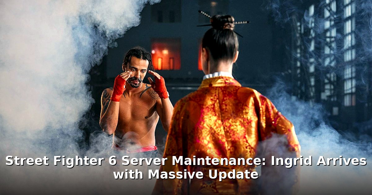 Street Fighter 6 server maintenance - tech article image 1