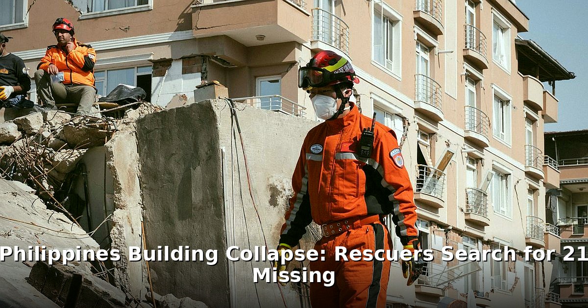 Philippines building collapse - travel article image 1