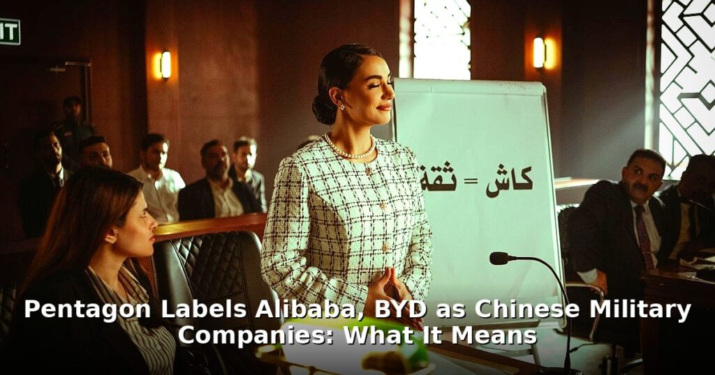 Pentagon Alibaba BYD Chinese military - finance article image 1
