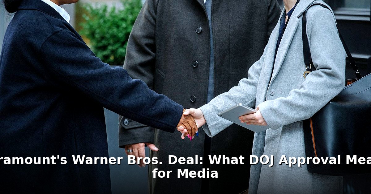 Paramount Warner Bros. deal - finance article image 1