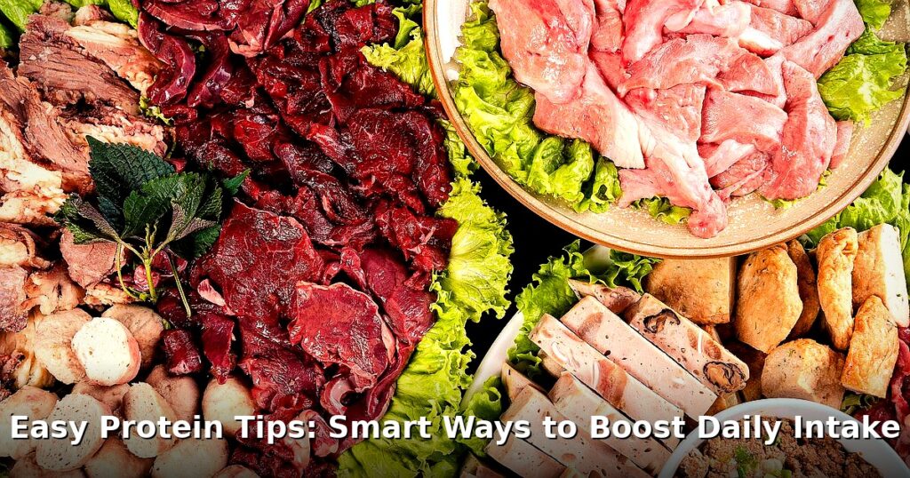 easy protein tips - health article image 1