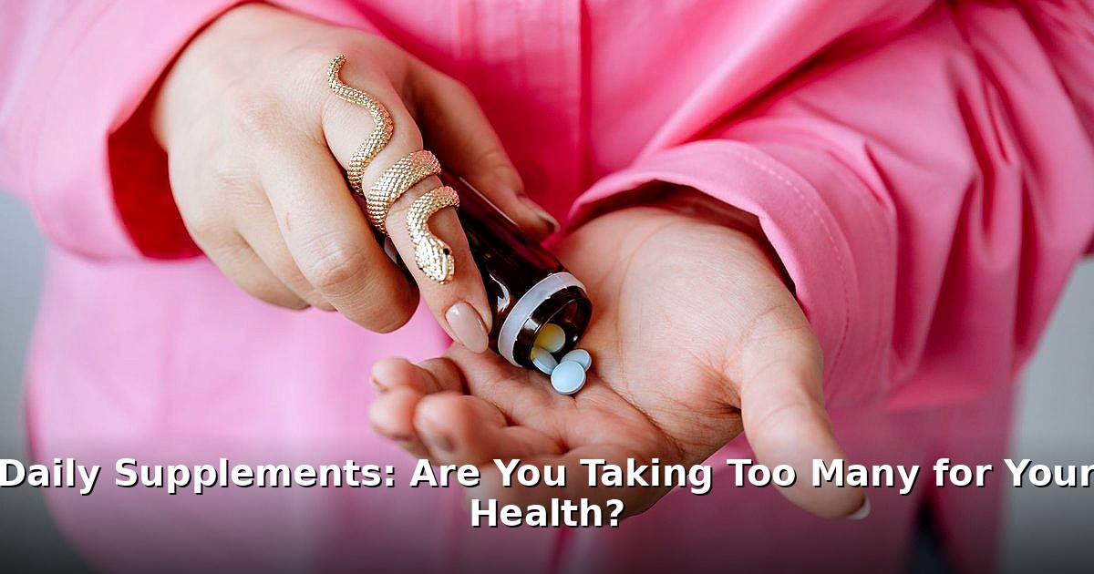 daily supplements - health article image 1