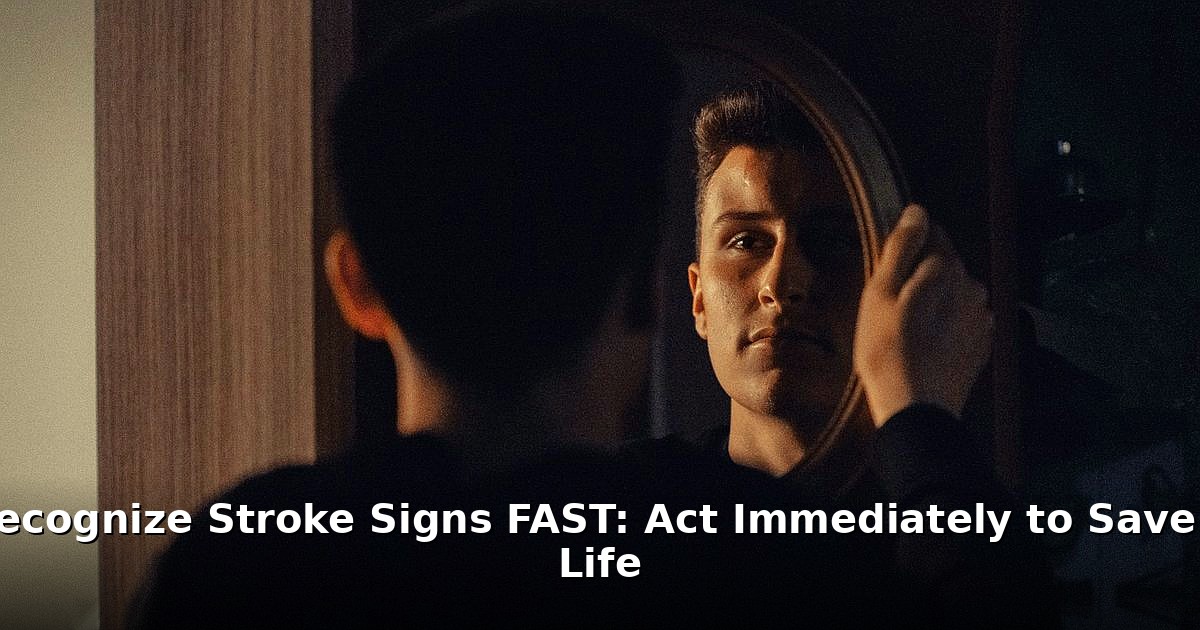 recognize stroke signs - health article image 1