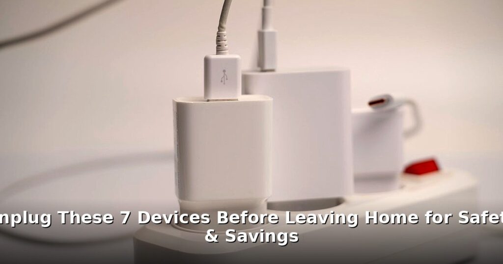 unplug devices - home improvement article image 1