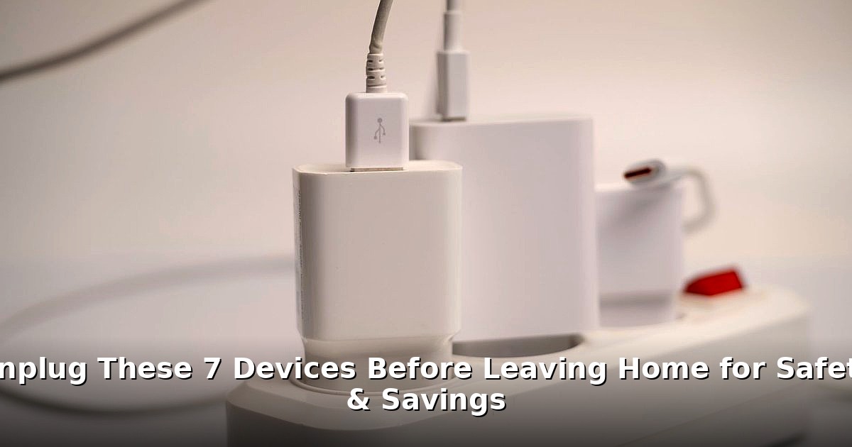 unplug devices - home improvement article image 1