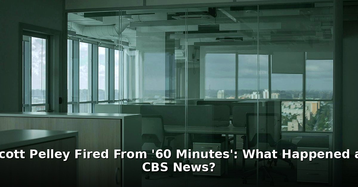 Scott Pelley fired - lifestyle article image 1